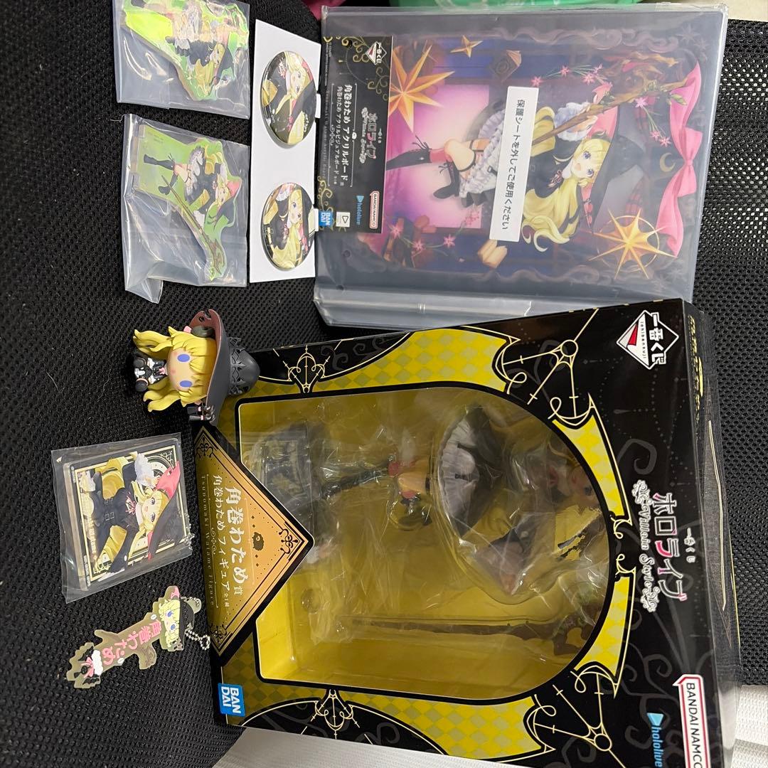 ホロライブ一番くじ〜villain style〜角巻わためセット - メルカリ