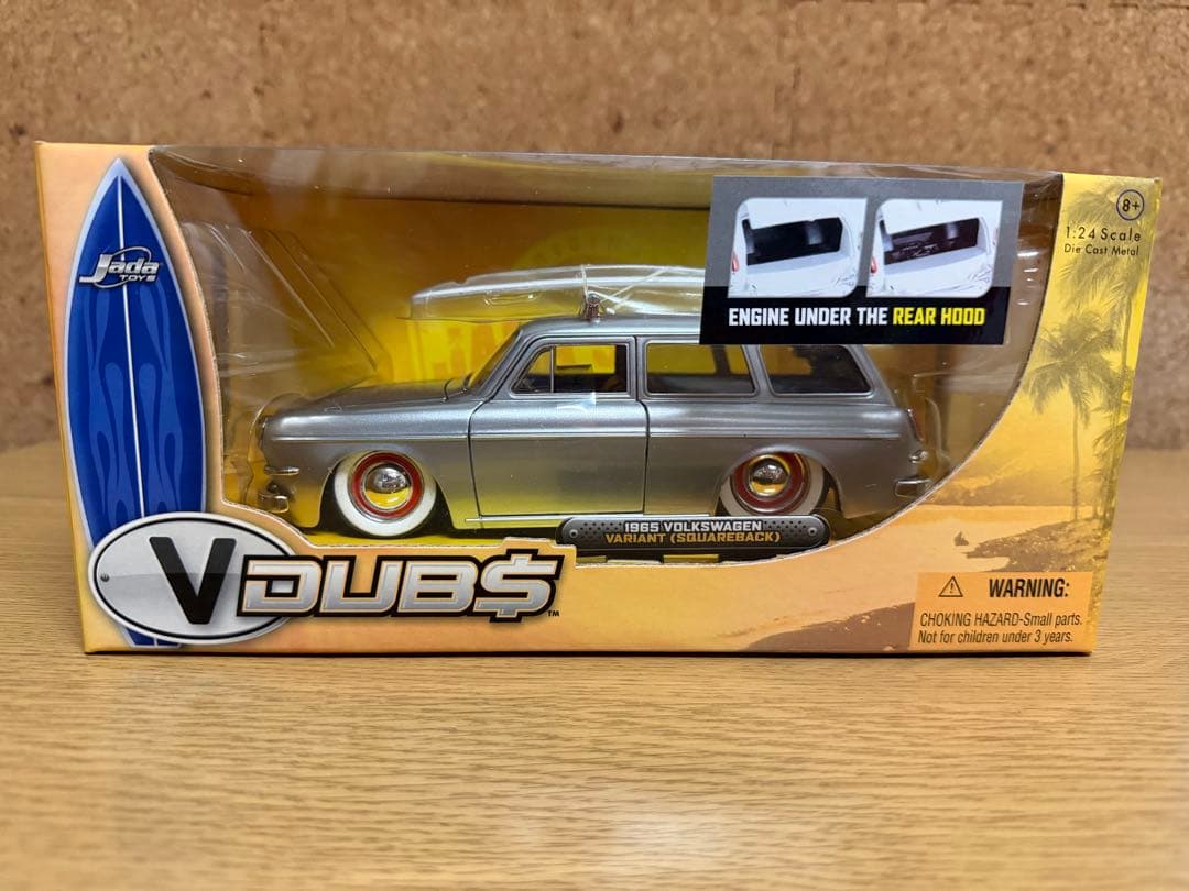 【廃番】1965 Volkswagen Variant サーフボード積載1/24