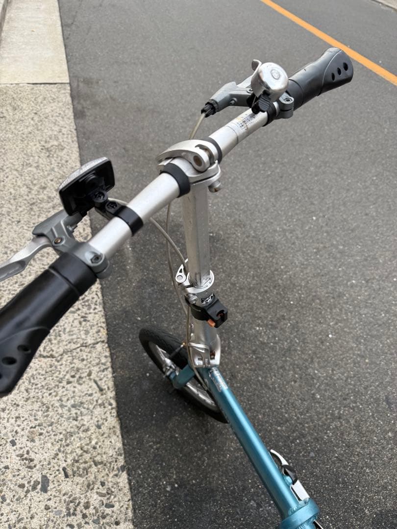 142 自転車 大阪市 【引取り限定】 14インチ 折りたたみ 【引取り限定