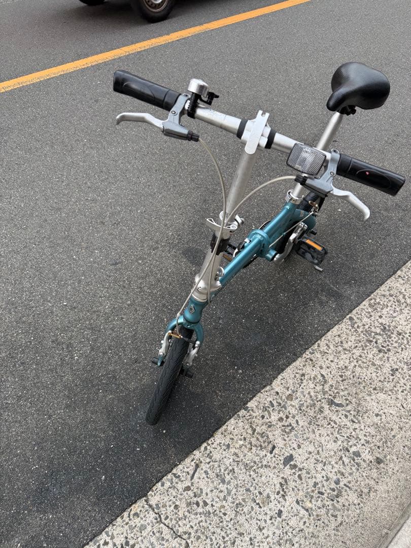 142 自転車 大阪市 【引取り限定】 14インチ 折りたたみ 【引取り限定