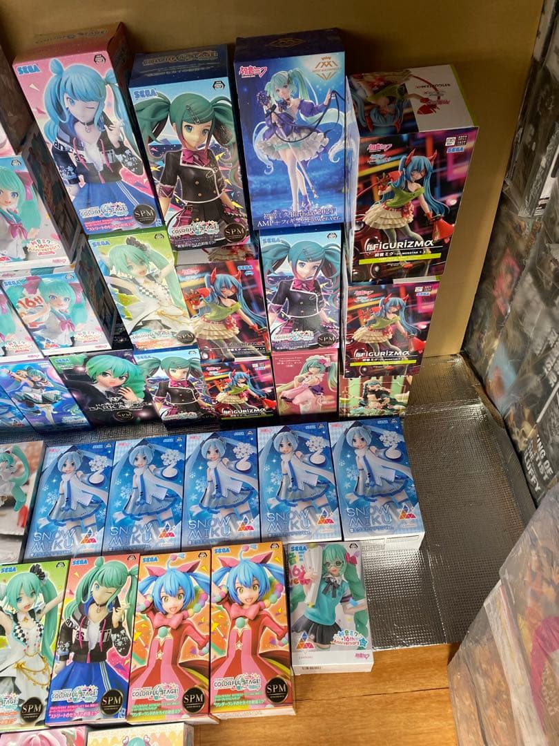 初音ミク　フィギュア　プロジェクトセカイ　桜ミク　雪ミク　アラビアン　50個