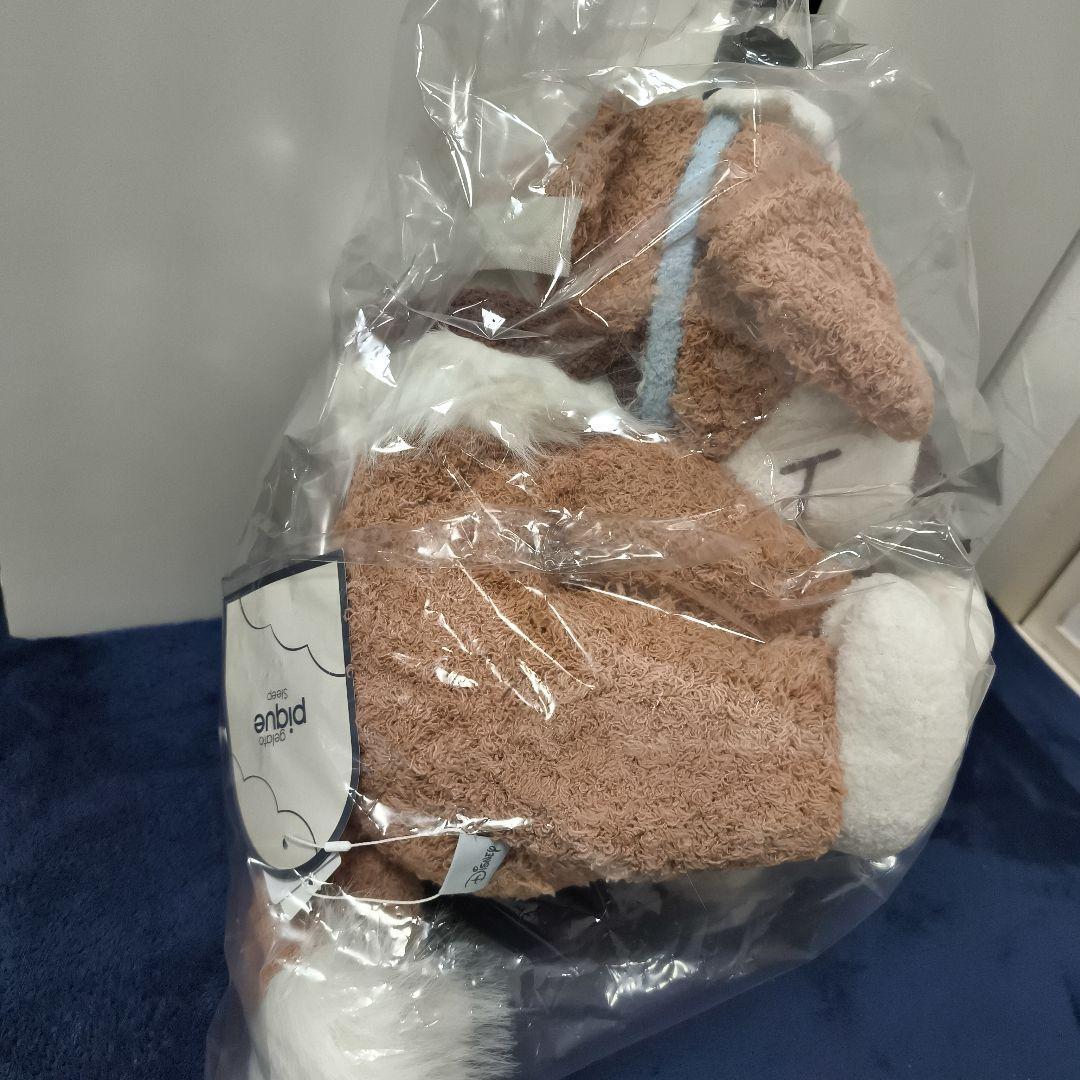 新品　ジェラートピケ　ピーター・パン　ナナ　ポケット付きクッション