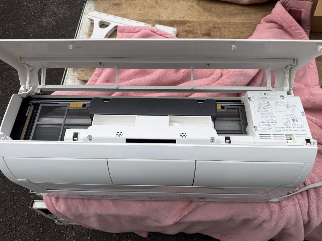 2023年製 23畳用 日立 お掃除エアコン 7.1kw ステンレス白くまくん