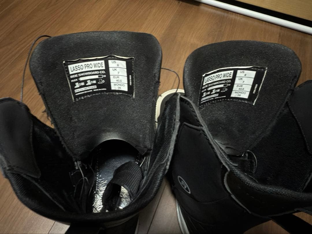 RIDE Lasso Pro WIDE 26.0 24/25 スノーボードブーツ