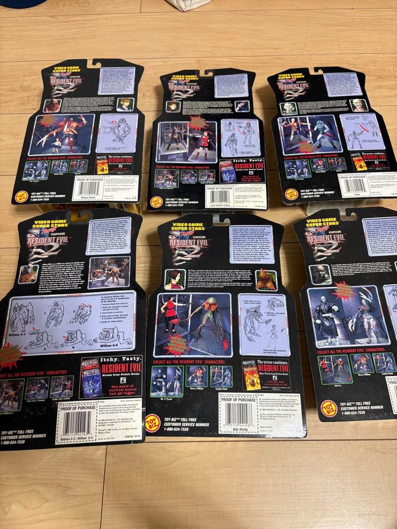 バイオハザード　2 フィギュア　6体セット　アクションフィギュア　未開封