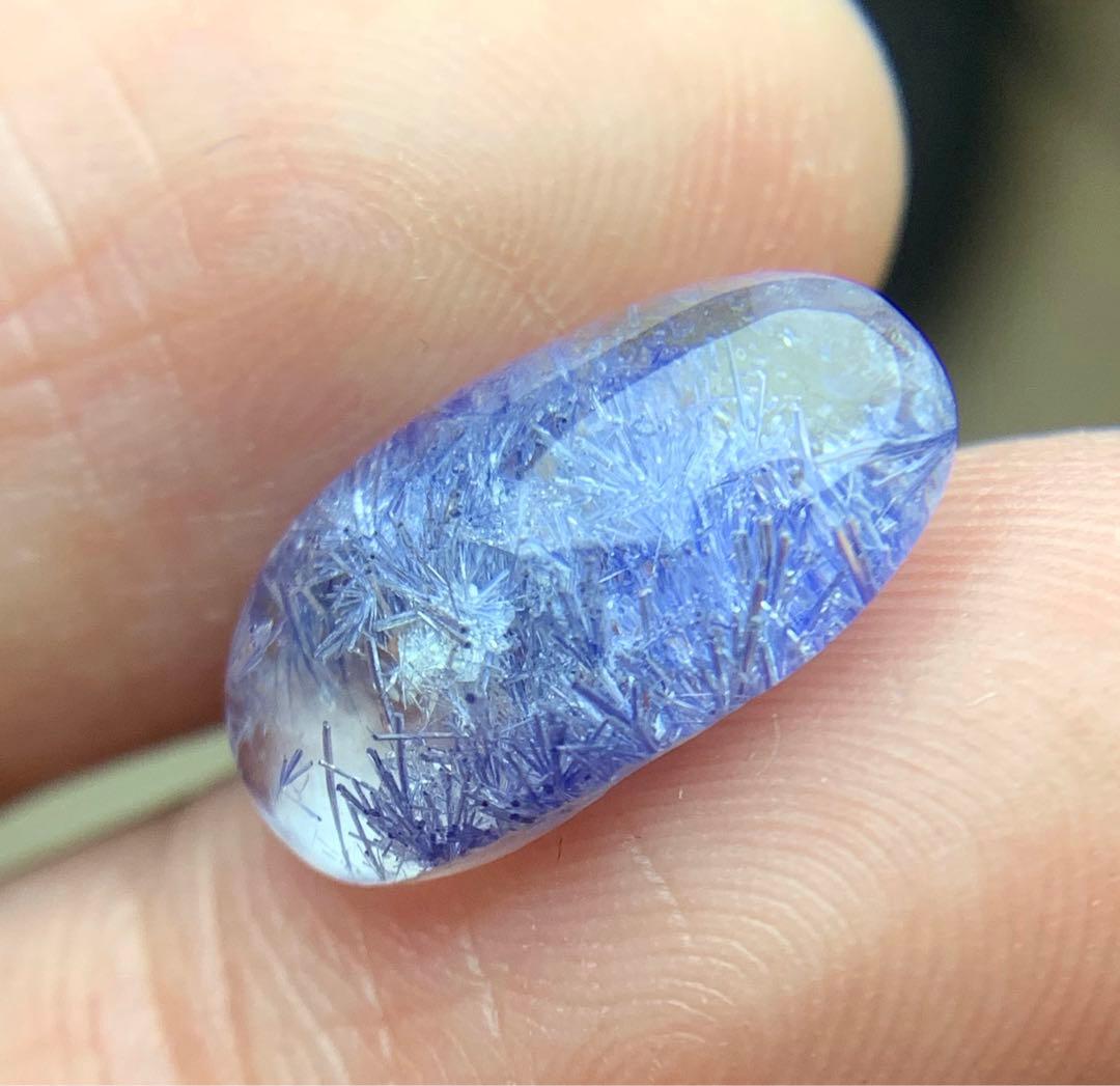 M*l様 WO1235 高品質 貫入水晶入りデュモルチェライトインクォーツ ルー