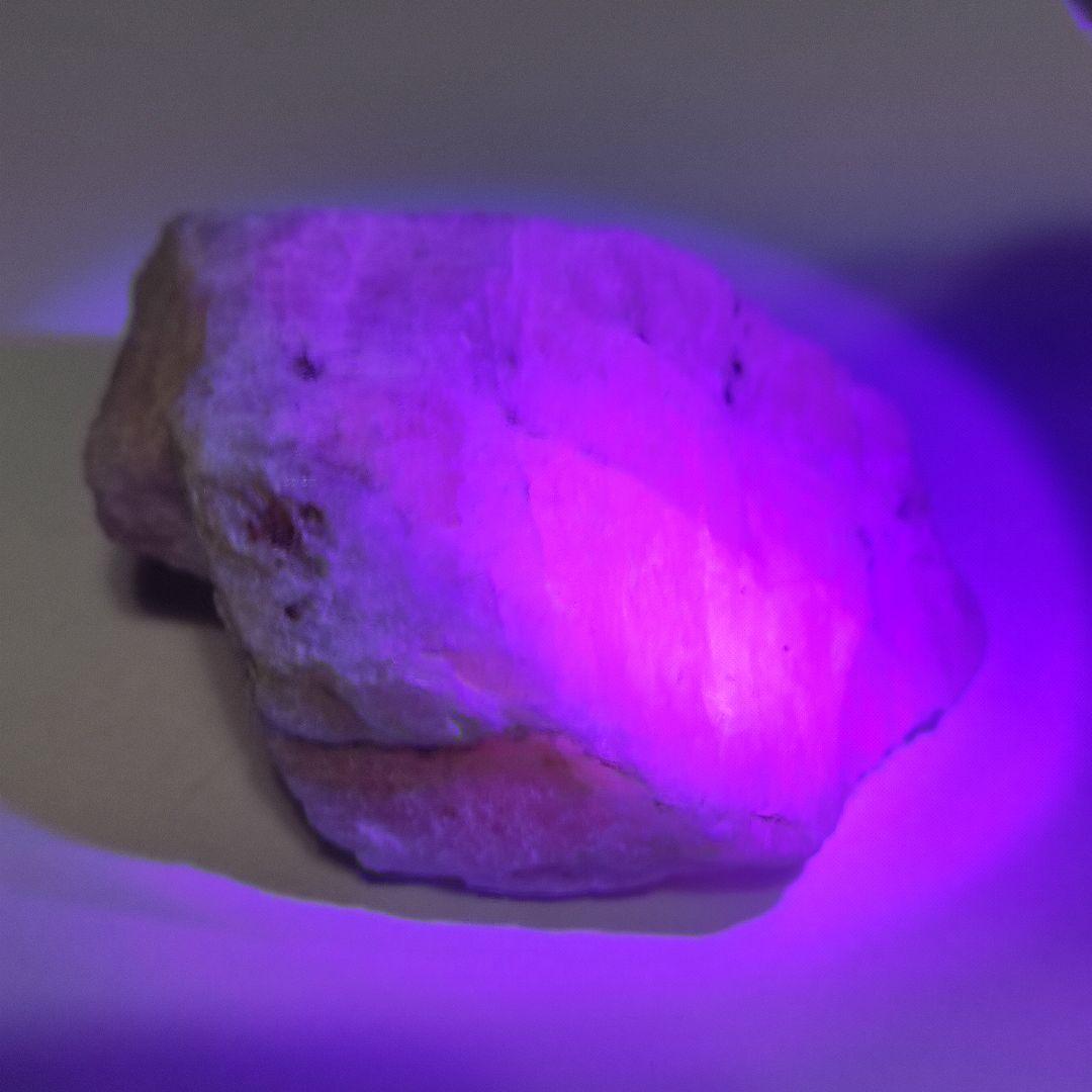 パワーストーン 天然石 原石 クンツァイト(リチア輝石) 117g No.304