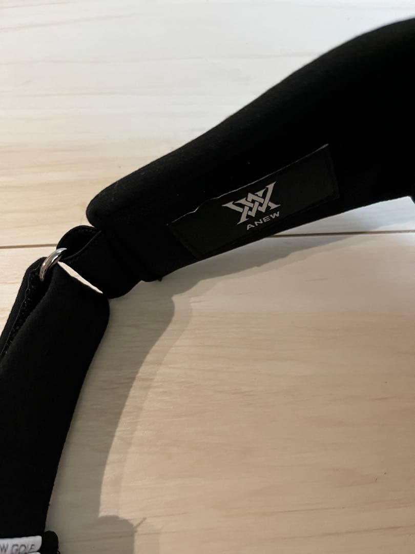 アニュー　ゴルフバイザー　ブラック　正規品