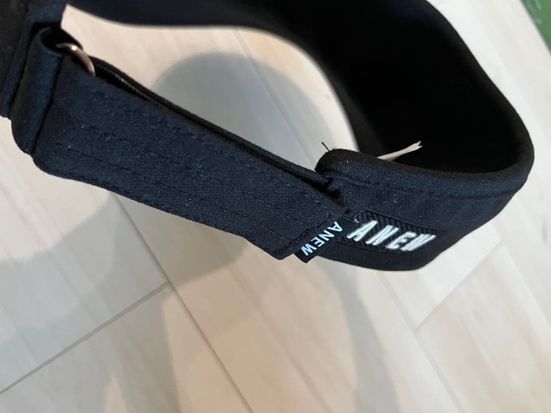 アニュー　ゴルフバイザー　ブラック　正規品