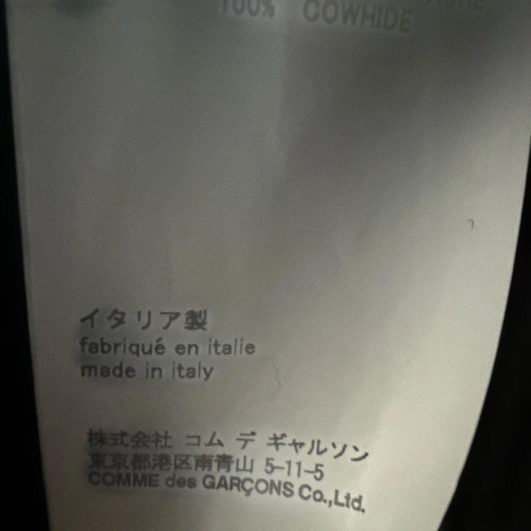 コムデギャルソン　スタッズディテール トップハンドルバッグ