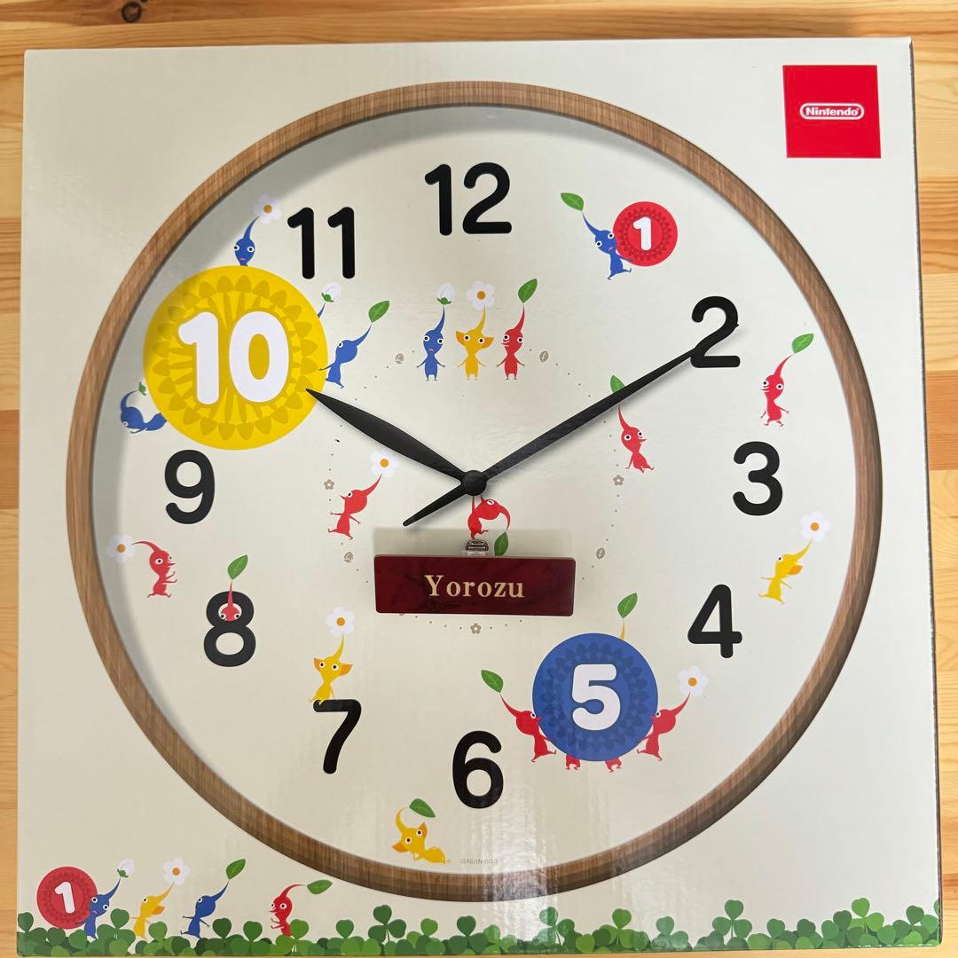 ピクミン 壁掛け時計 新品 任天堂 - メルカリ