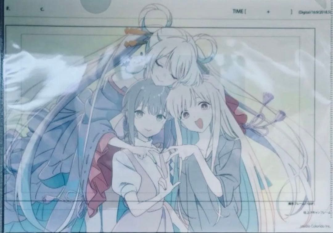 超かぐや姫！ ラフ原画 クリアファイル 一部店舗限定 - メルカリ