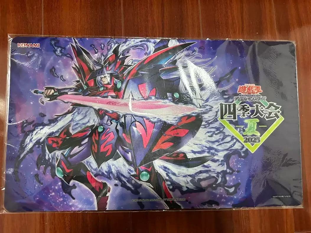 遊戯王 黒炎の剣士－ブラック・フレア・ソードマン－ プレイマット 新品 海外限定 遊戯王 黒炎の剣士－ブラック・フレア・ソードマン－ プレイマット