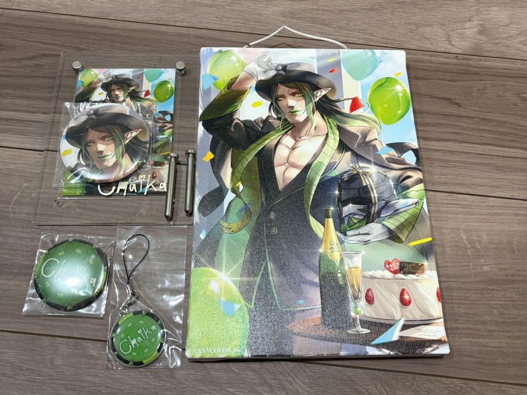 にじさんじ 花畑チャイカ　誕生日グッズ2023 🎂花畑チャイカ 誕生日グッズ＆ボイス販売決定！】 花畑チャイカ