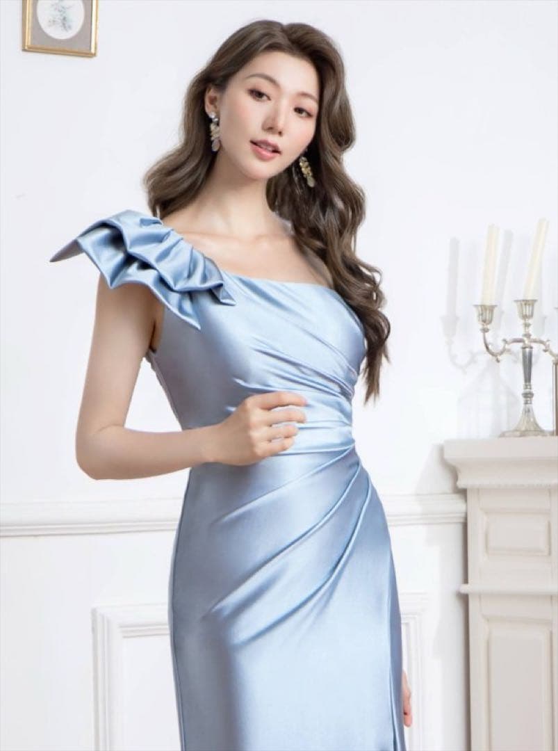 Settan セッタン　ワンショルダー ロングドレス Sサイズ