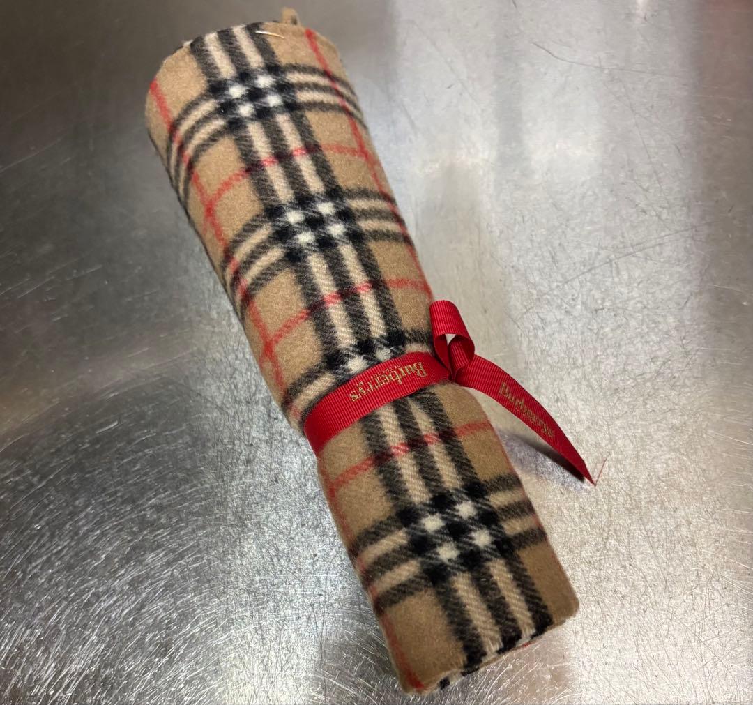 新品未使用】バーバリー カシミヤ100% マフラー ノバチェック