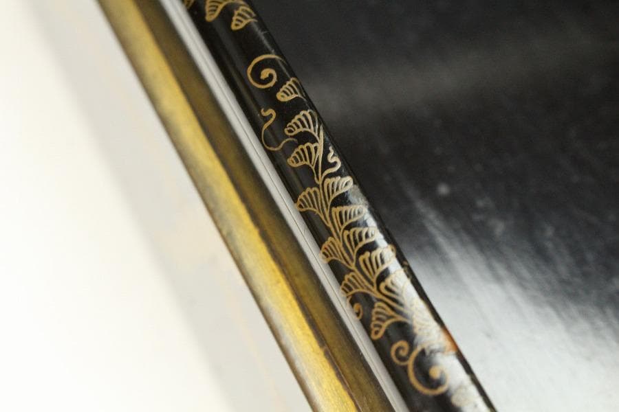 双鳳凰蒔絵 時代 文庫箱(K-XA907)