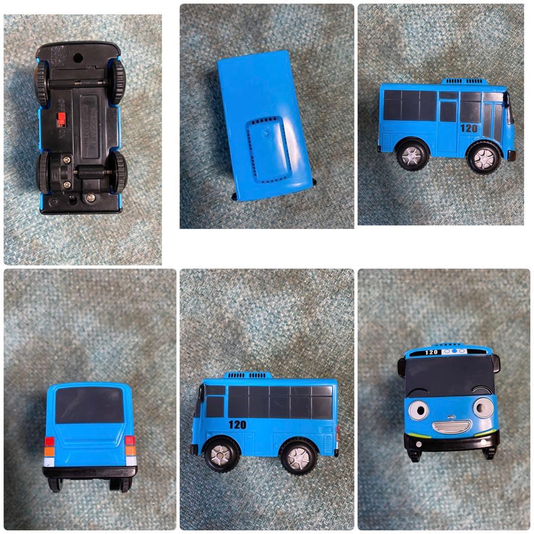 ちびっこバスタヨ　ガレージ　レールカー　9台　tayo