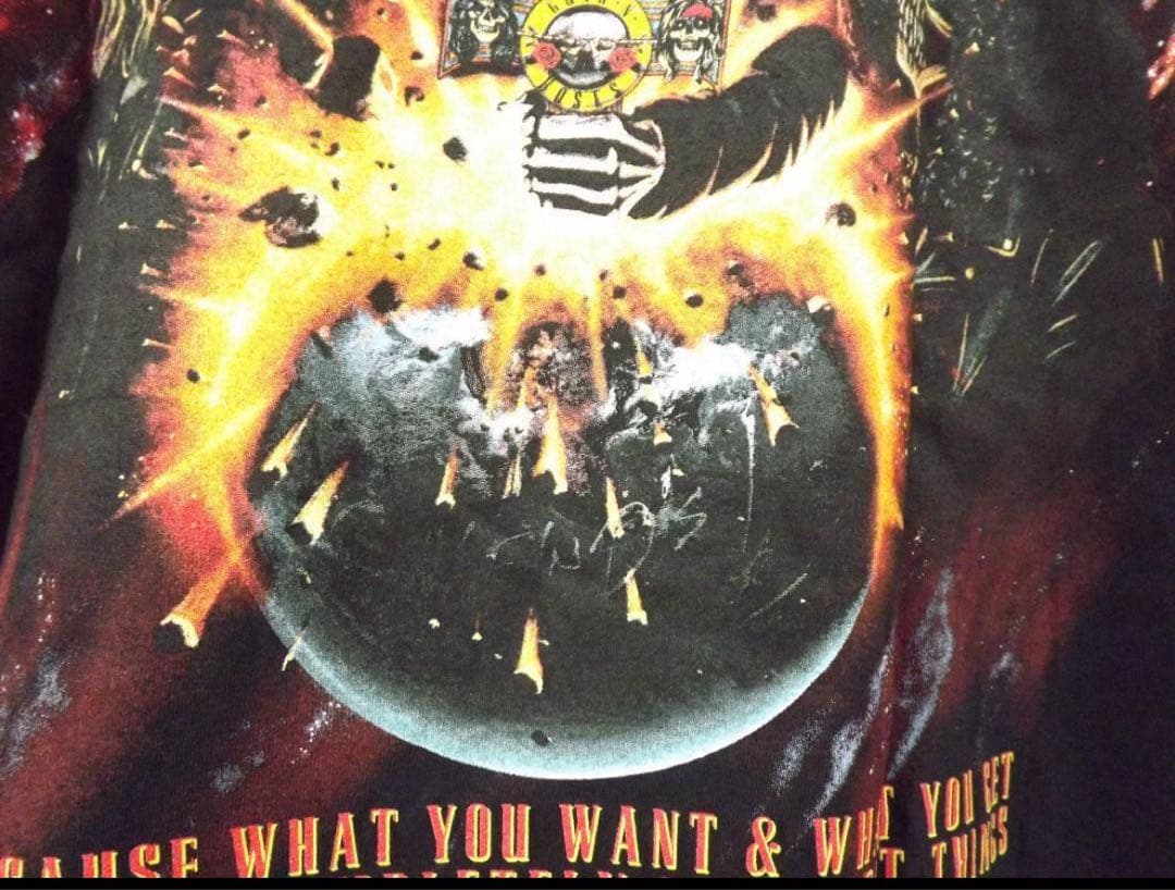 L 新品 GUNS ガンズアンドローゼズ 2025 ロンT ロングTシャツ