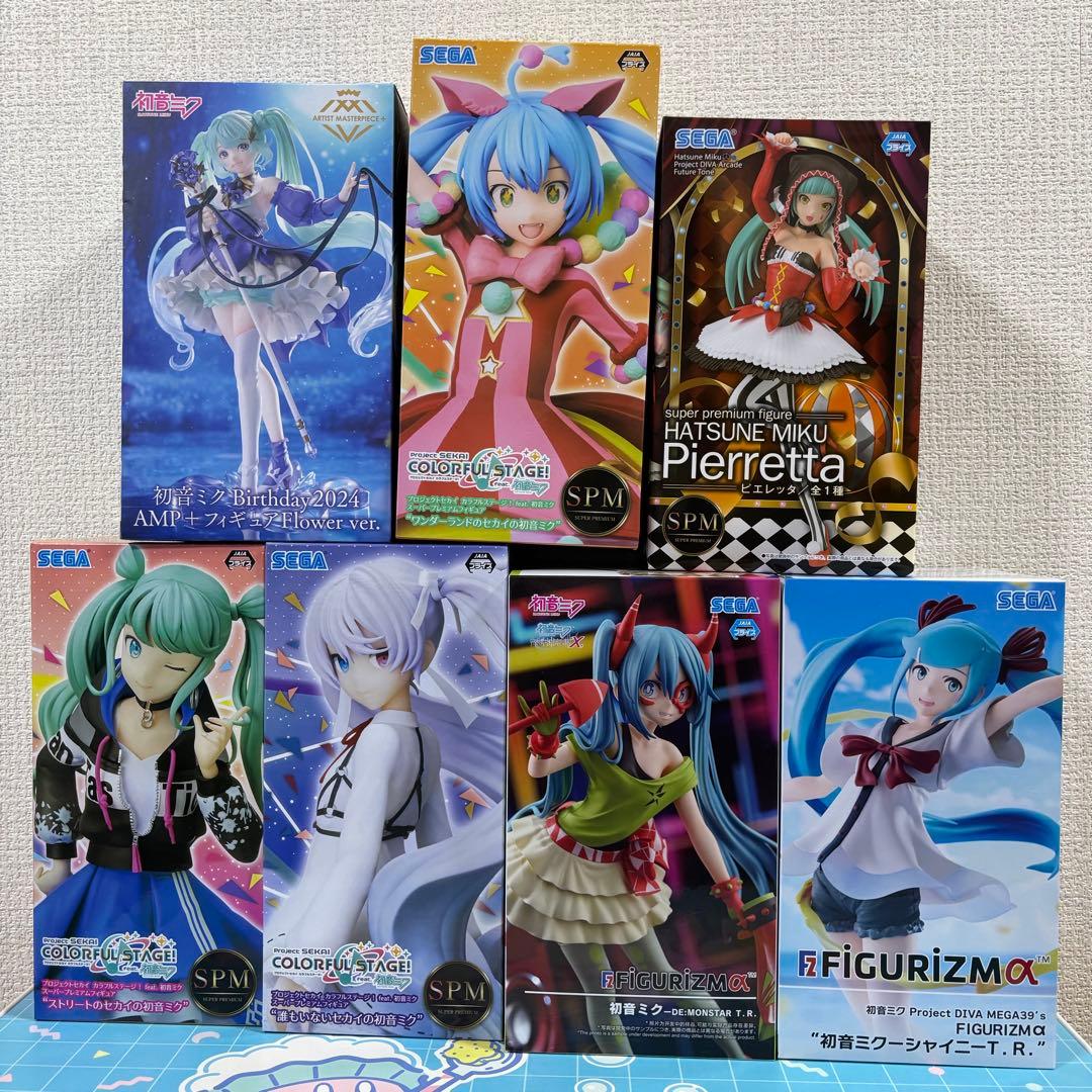 初音ミク 14点 フィギュアセット 初音ミク ＆シリーズ フィギュア