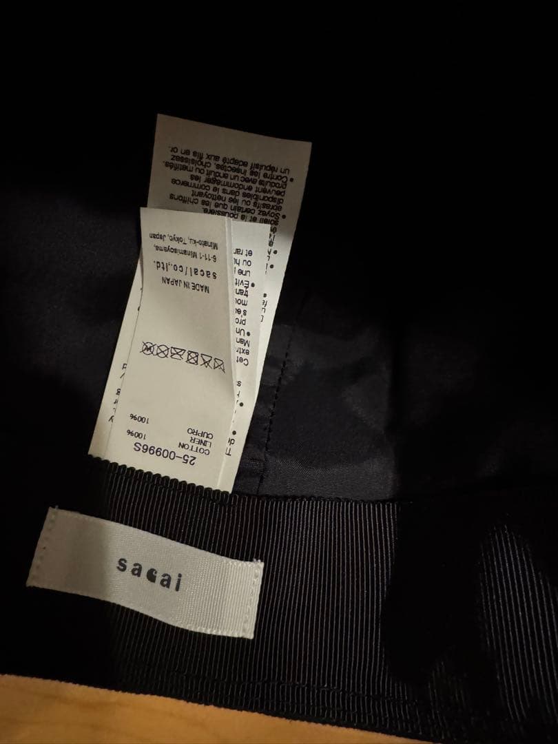 帽子 sacai x Carhartt WIP Duck Cap \"Black\"