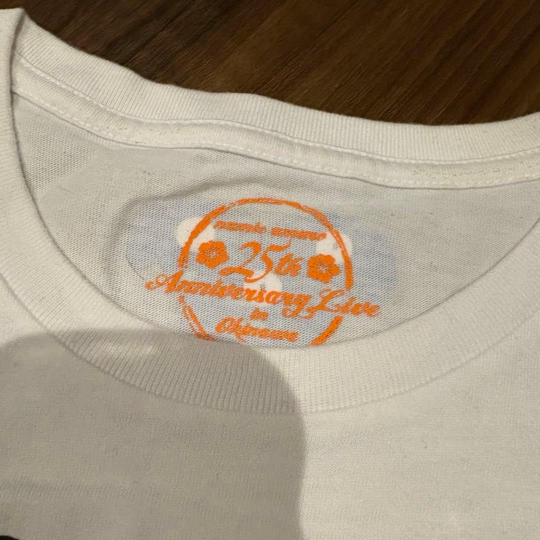 希少安室奈美恵 沖縄 25周年 LIVE Tシャツ 安室奈美恵☆25周年沖縄ライブ