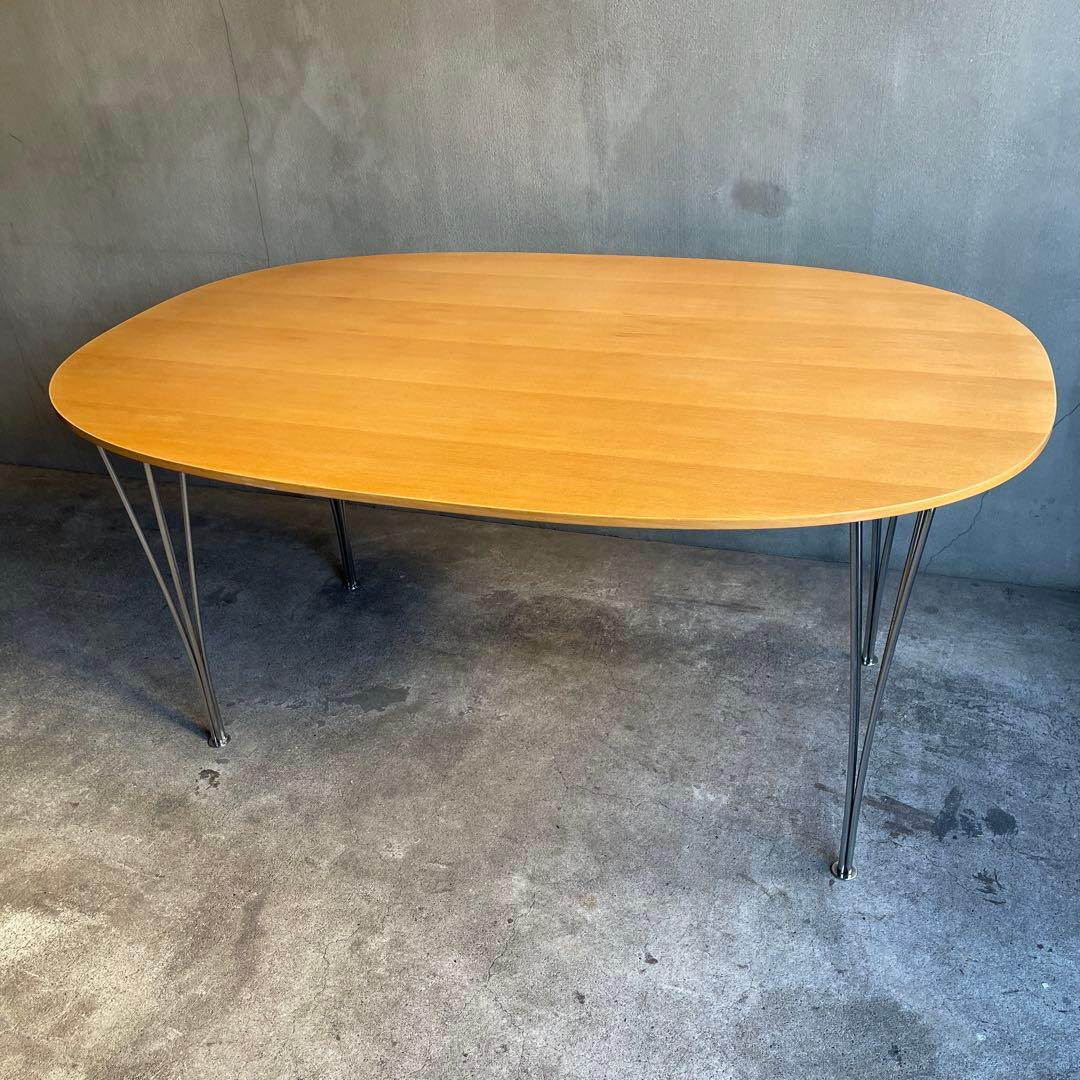 FRITZ HANSEN スーパー楕円テーブル　オールドヴィンテージ　1991