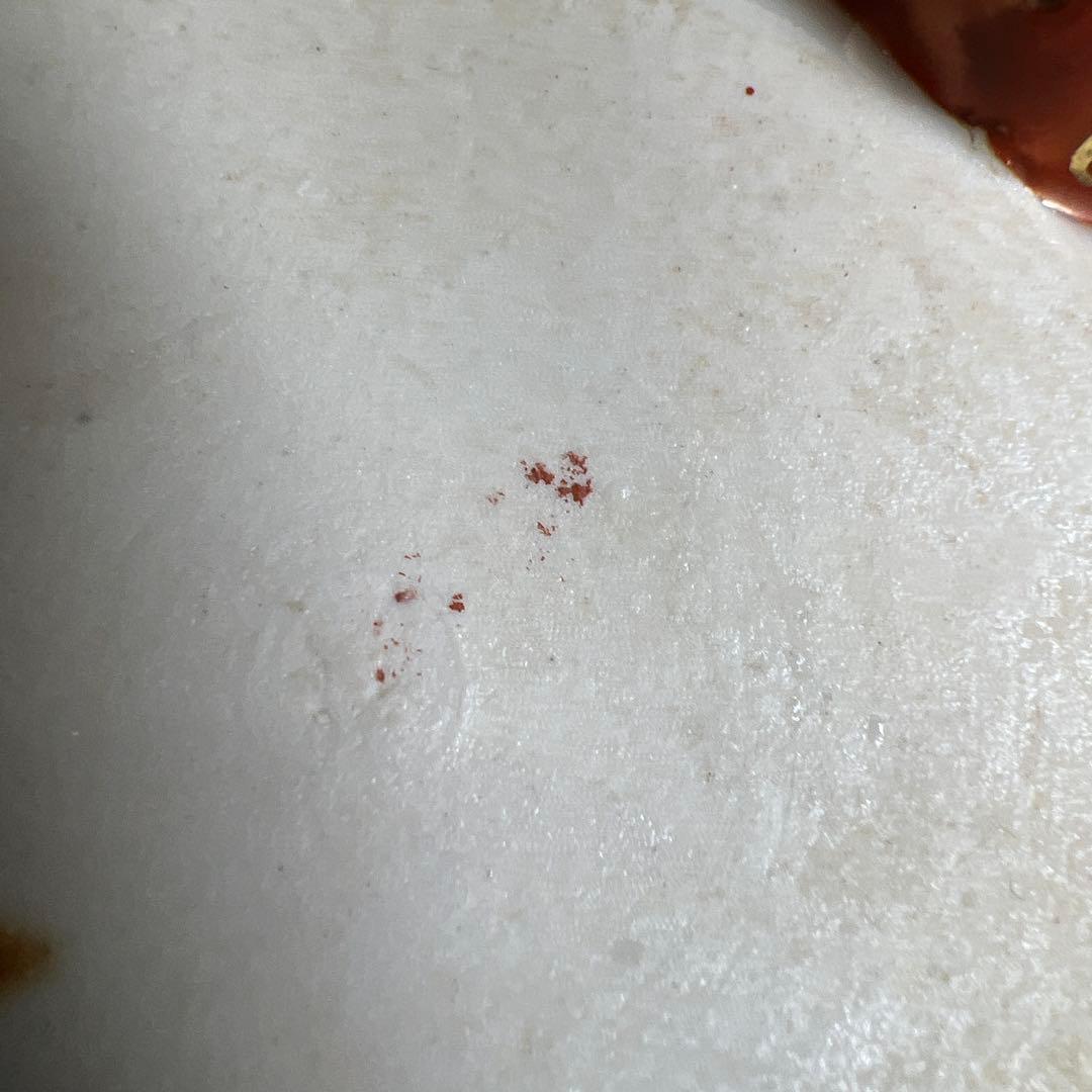 明治時代 九谷焼 金蘭手獅子香炉 木箱付 高約20㎝東Y7-