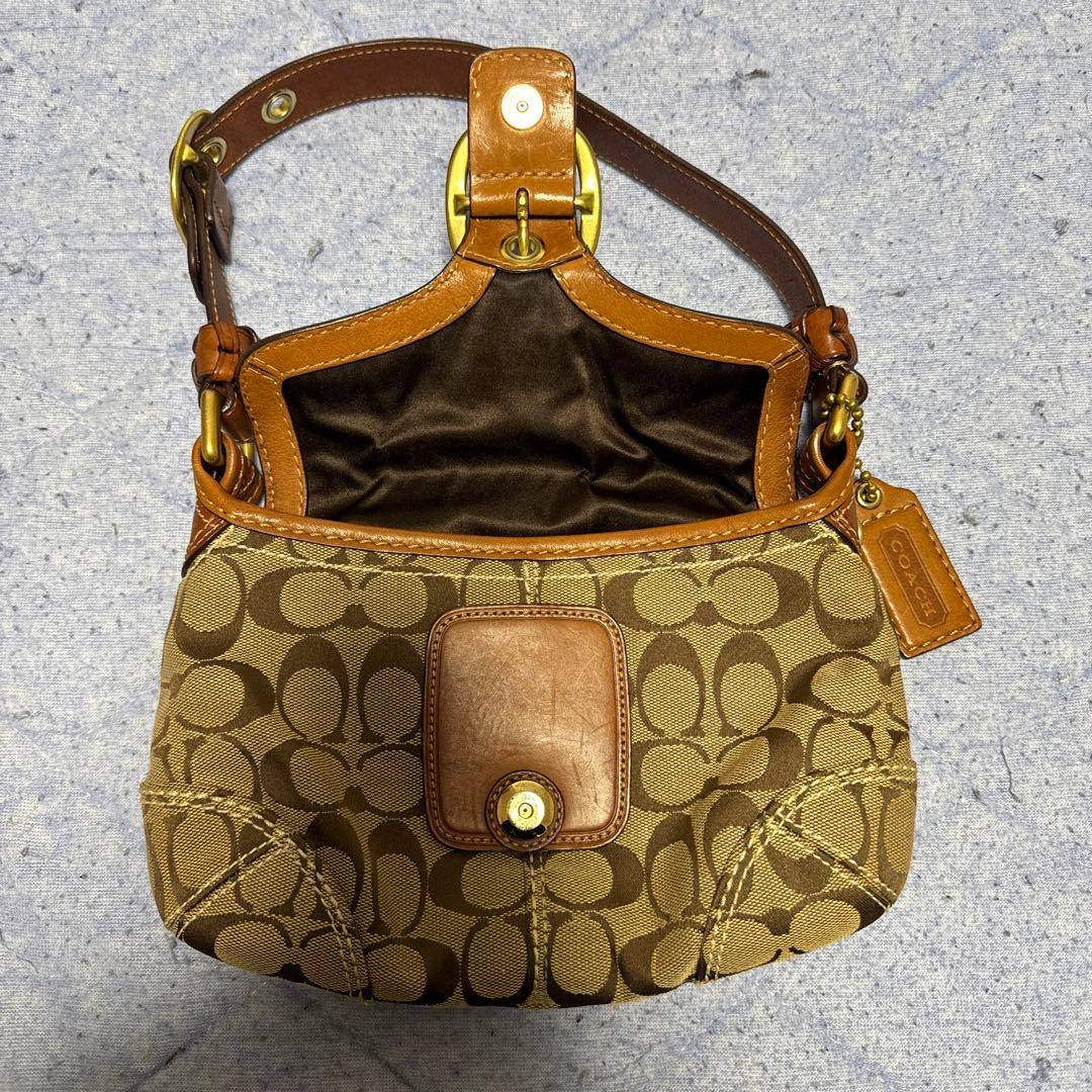 COACH オールドコーチ ワンショルダーバッグ ソーホー ブラウン