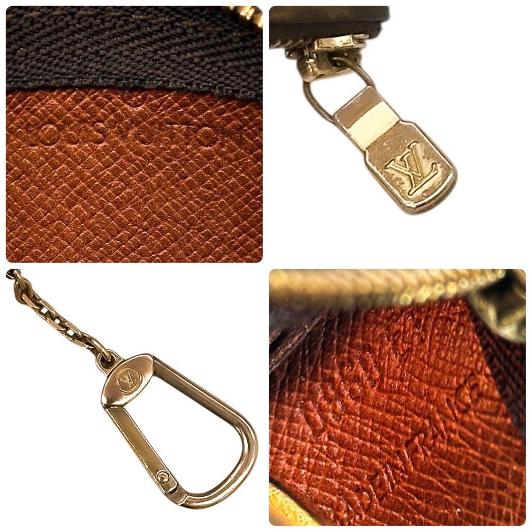 極美品 ルイヴィトン モノグラム ポシェットクレ ケース 小銭入れ 財布