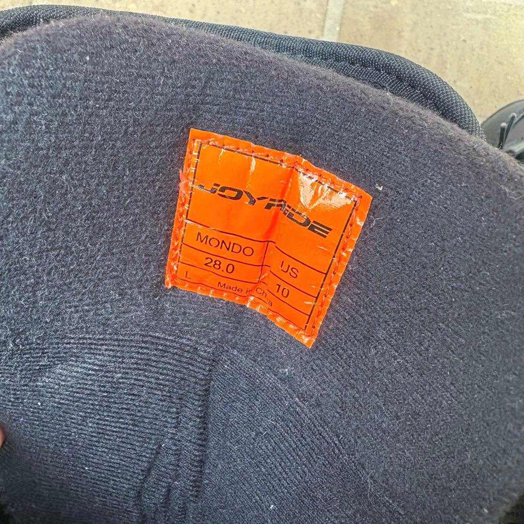 JOYRIDE スノーボードブーツ　28.0cm ブラック　chackymade