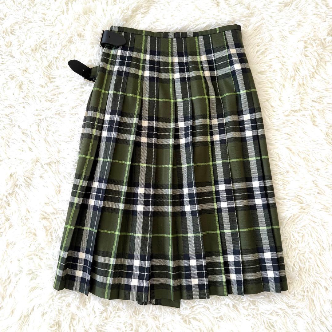 新品✨オニールオブダブリン プリーツ ラップスカート チェック