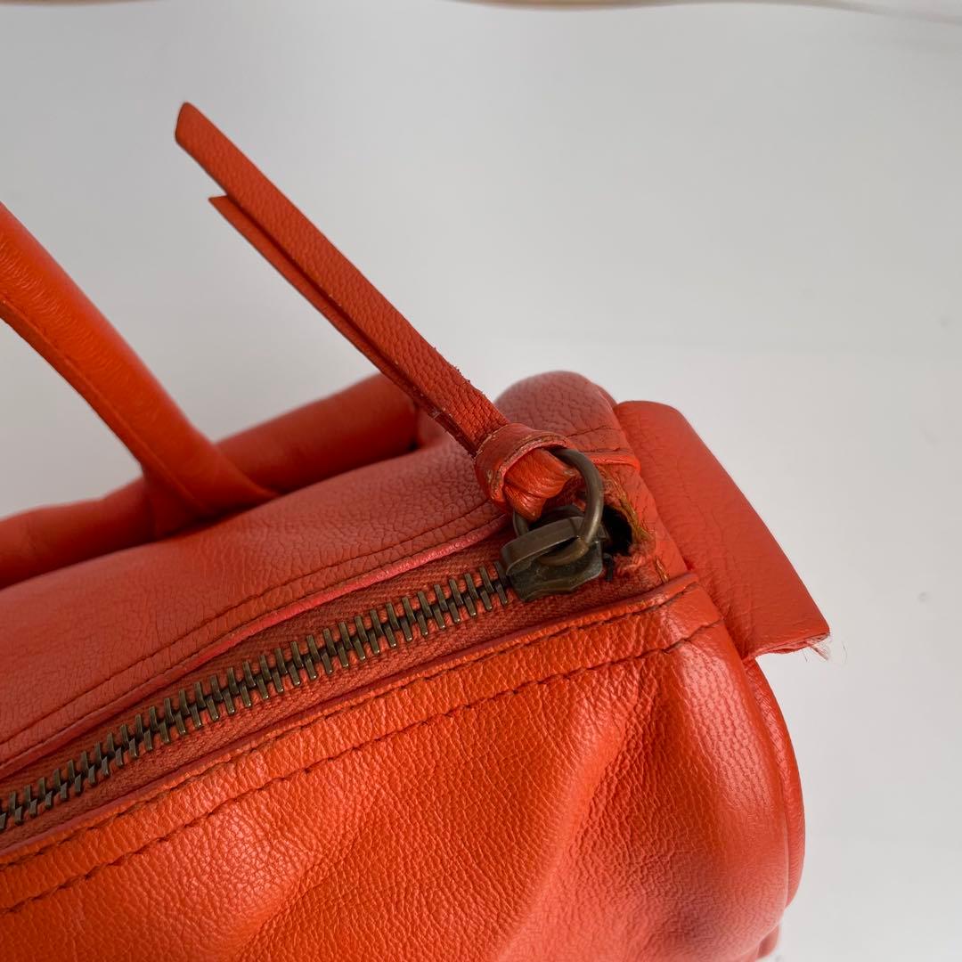 ✨極美品✨　MIUMIU ハンドバッグ　レザー　アーカイブ　オレンジ　y2k