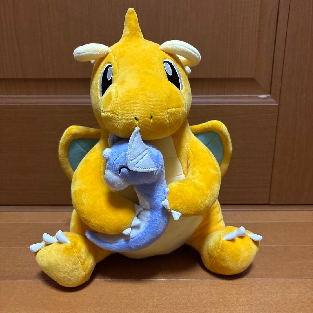 ポケモン　だっこぬいぐるみ　ミニリュウ　カイリュウ