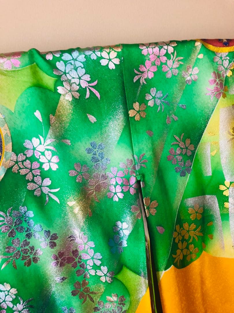 豪華美品】引き振袖 豪華ラメ加工 綿入り ⬛︎婚礼 ⬛︎前撮り