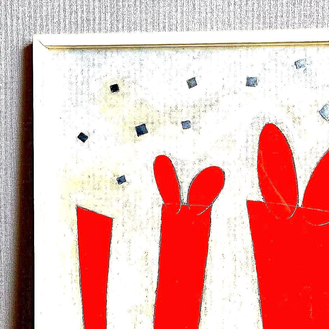 価格交渉あり　希少レア作品　本杉琉氏 作　絵画　油絵　美術品