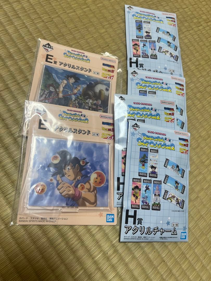 DRAGON BALL 一番くじ　フィギュア　全6種コンプ＋ステッカーセット