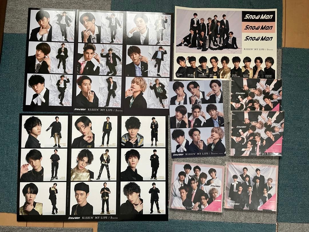 SnowMan CD まとめ売りカレンダー、会報、特典おまけ Snow Man まとめ