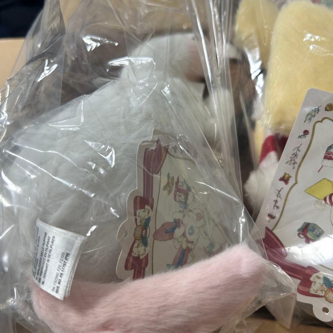 ピカチュウ・ニンフィアぬいぐるみセット　クリスマス　ポケモン