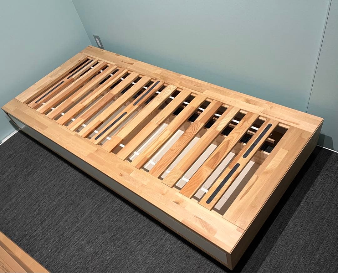 IKEA MANDAL シングルベッド　収納付き 引き出し付き マンダール