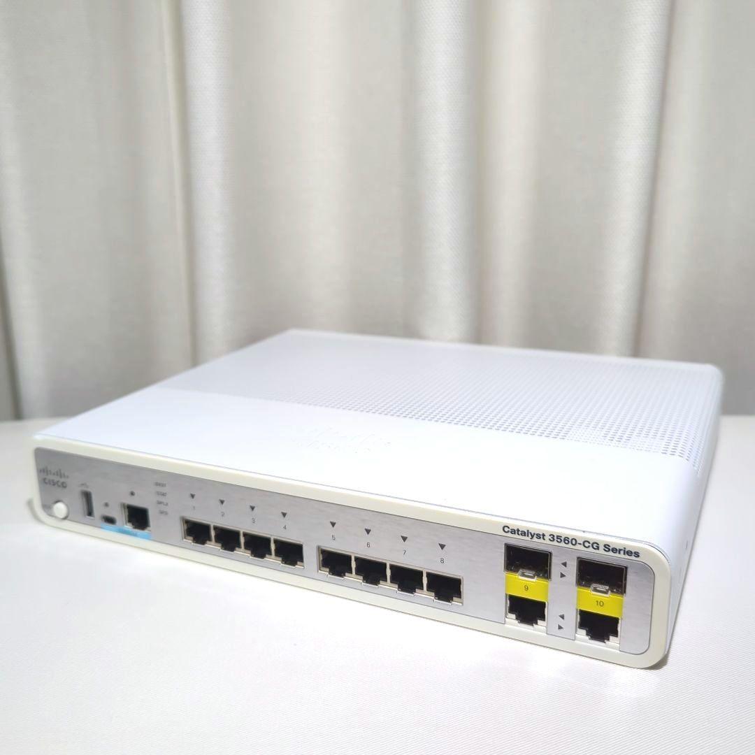 Cisco Catalyst C3560CG-8TC-S L3スイッチ