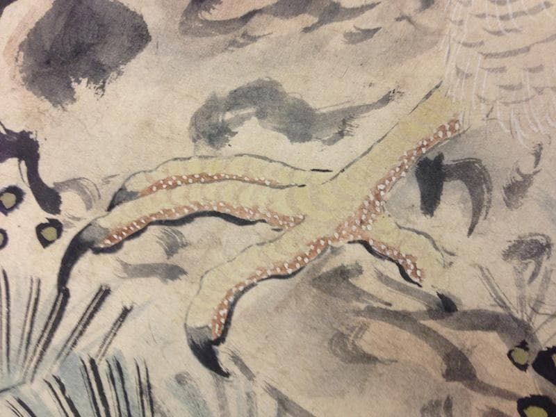 ☆古美術！ 小野雲鵬 松鷹図 - メルカリ