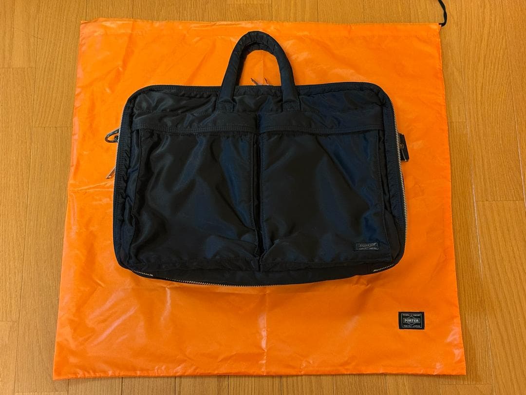 【美品】吉田カバン　PORTER TANKER 2WAY ブリーフケース