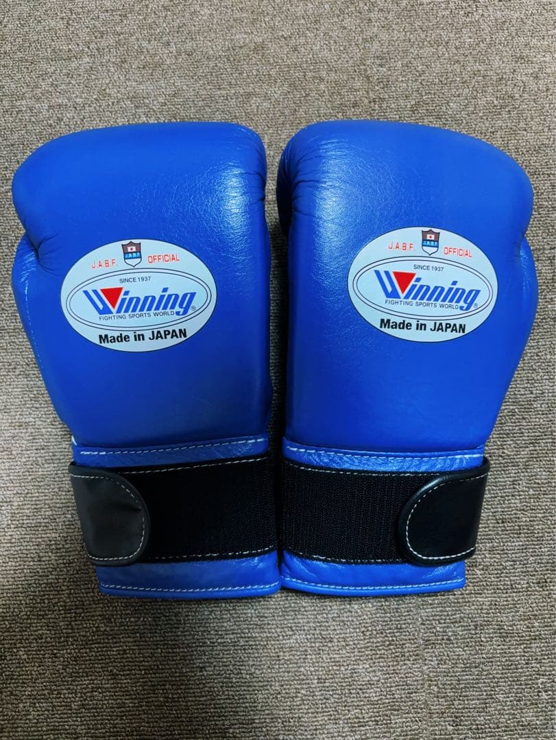 ウイニング ボクシング グローブ 10オンス ブルー