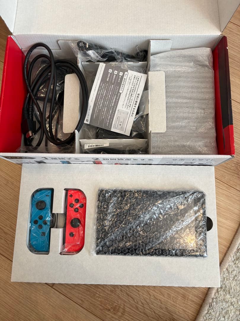 Nintendo switch 本体(ソフト2本付き)