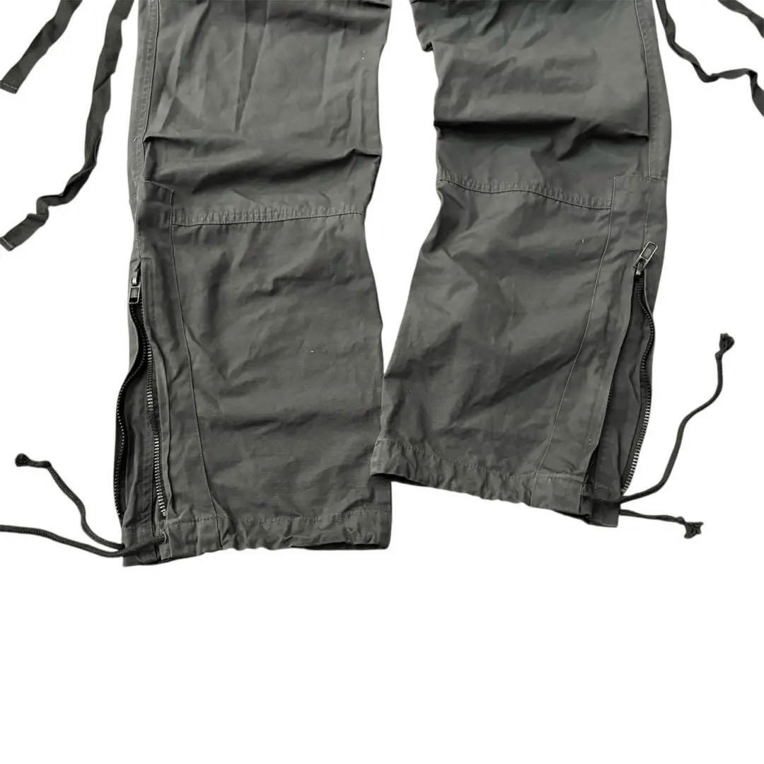 希少 HERMES button gimmick pants 46 数量限定，格安】 希少 HERMES