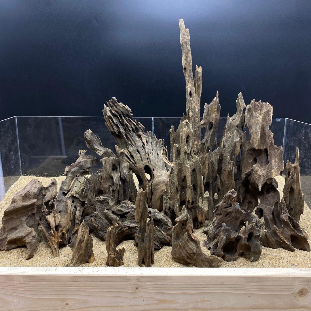 MMW-5606 マシンガンウッドレイアウトセット 60cm水槽用 流木セット
