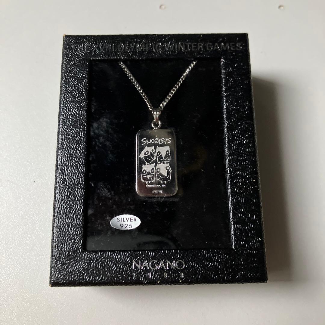 長野オリンピック グッズ シルバー925ネックレス - メルカリ