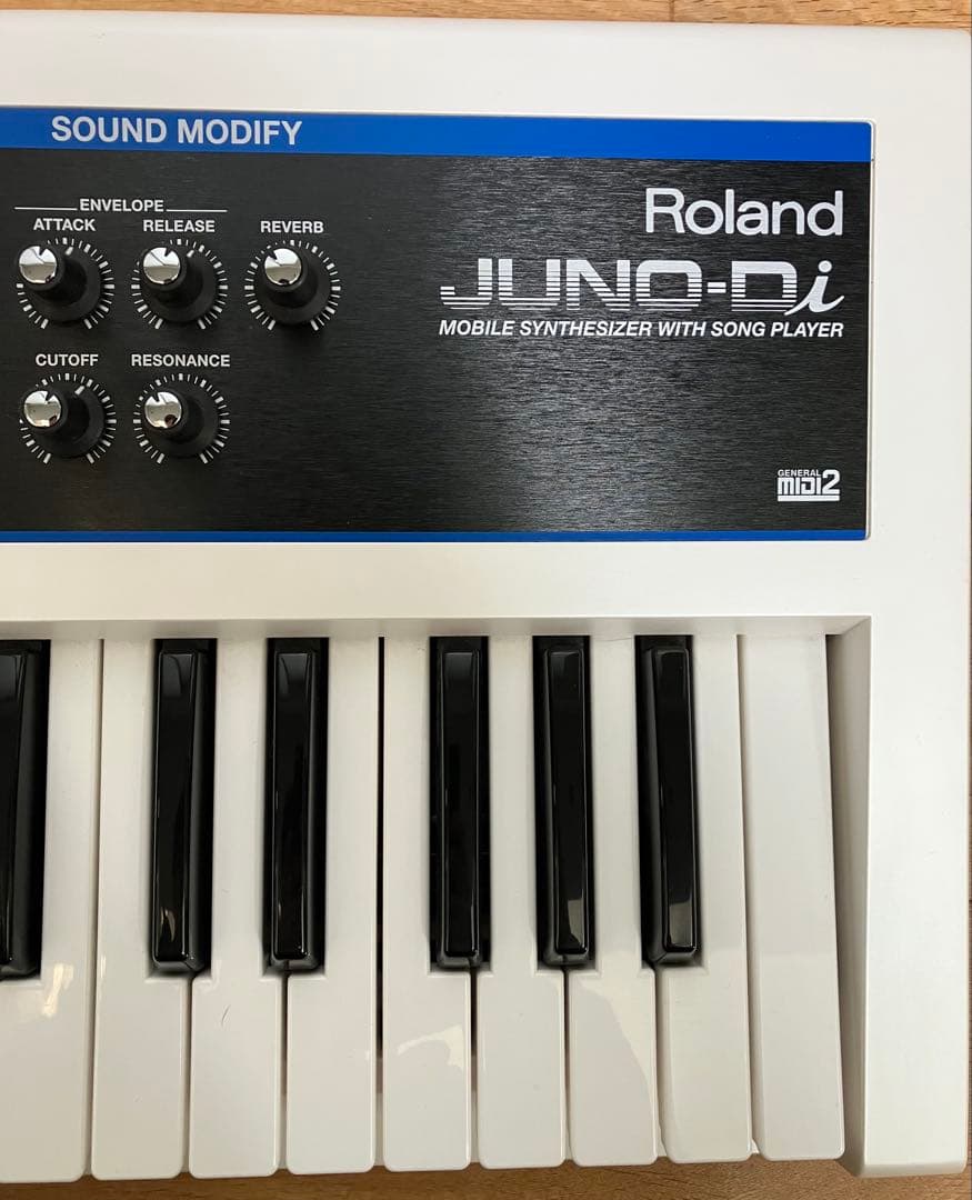 Roland JUNO-Di 白 シンセサイザー キーボード 鍵盤