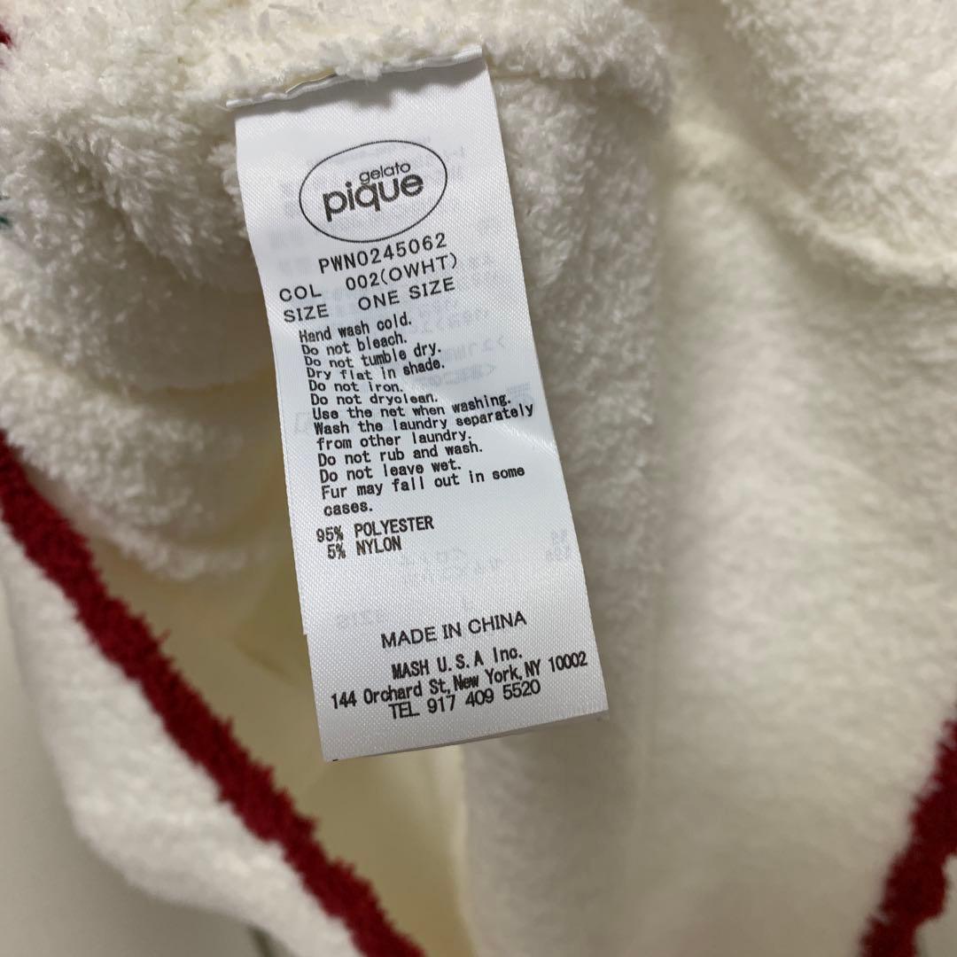 新品タグ付き ジェラートピケ チェリー ジャガードワンピース